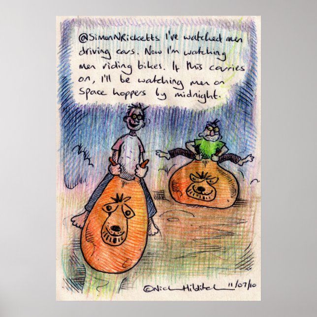 Affiches @SimonNRicketts irkafirka print (Devant)