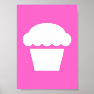 Affiches simple cupcake