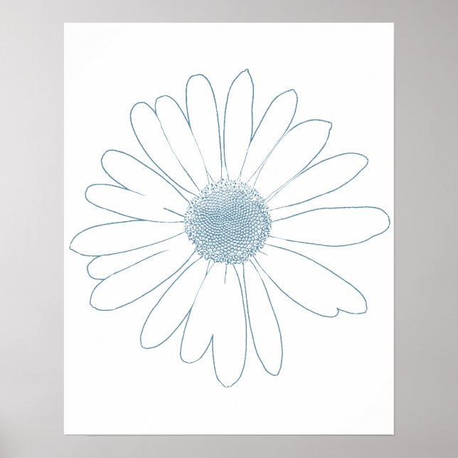 Affiches Simple marguerite (Devant)