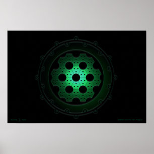 Affiches Simulateur de masse isotopique hydrogène-5