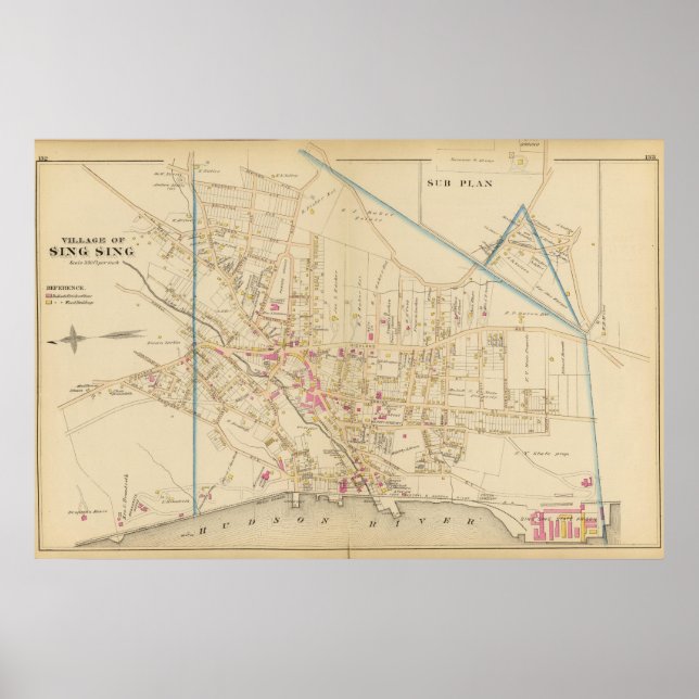 Affiches Sing Sing, New York (Devant)