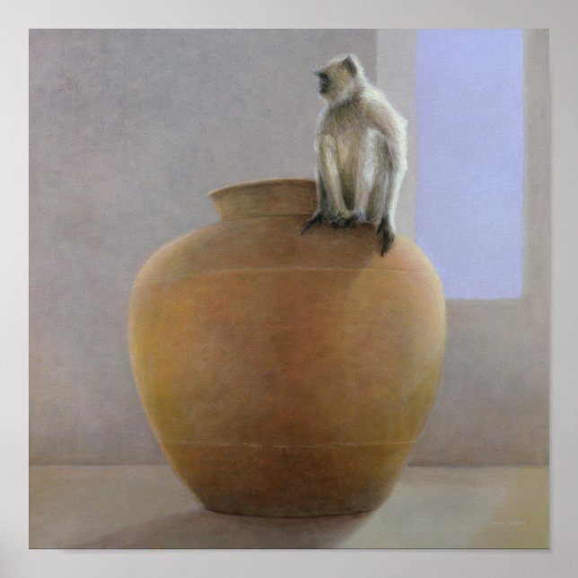 Affiches Singe du temple (Devant)