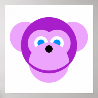 Affiches Singe pourpre