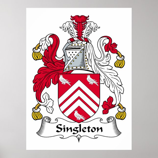 Affiches Singleton Family Crest (Devant)