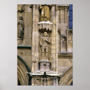 Affiches Sir Henry 'Hotspur Percy, sur la façade ouest