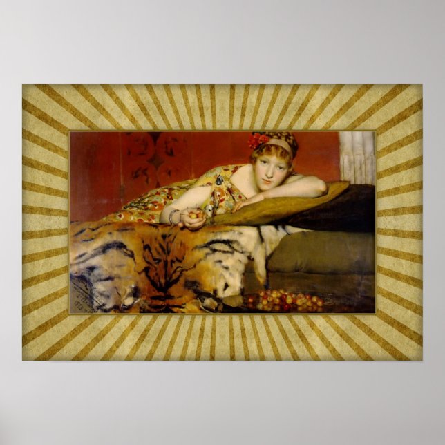 Affiches Sir Lawrence Alma-Tadema - Cerises (Devant)