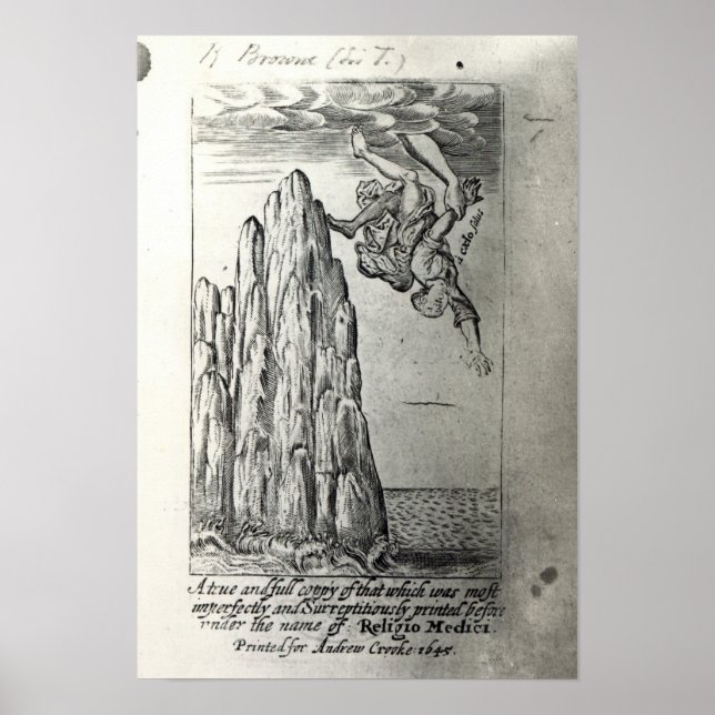 Affiches Sir Thomas Browne, 1645 (Devant)