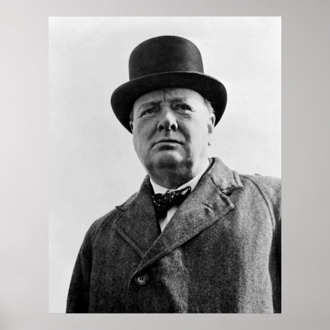 Affiches Sir Winston Churchill (Devant)