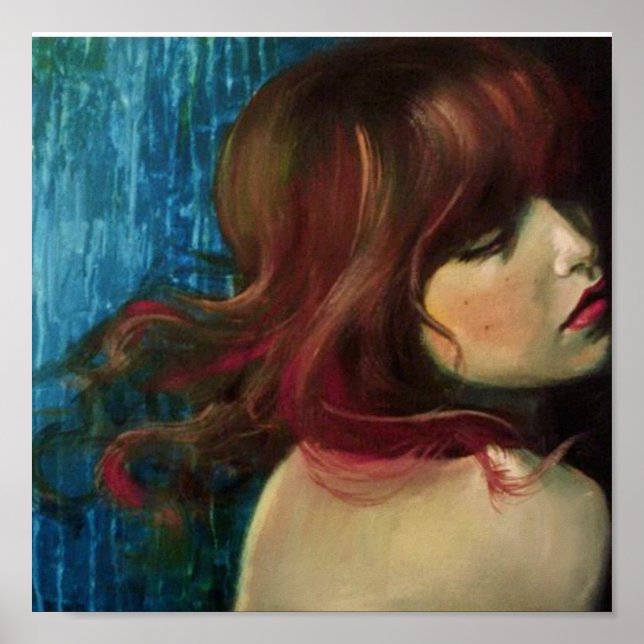 Affiches Sirène (impression de toile) (Devant)