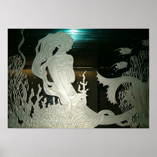 Affiches Sirène miroir (Devant)