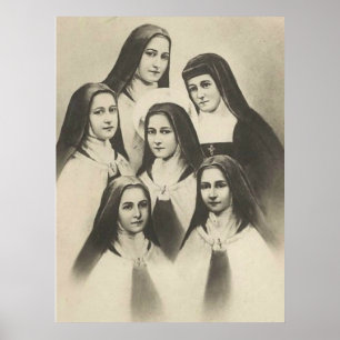 Affiches Sisters of St. Therese of Lisieux Little Flower