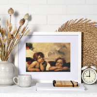 Sistine Madonna Angels par Raphael Sanzio