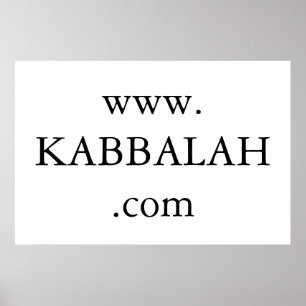 Affiches site web de kabbalah