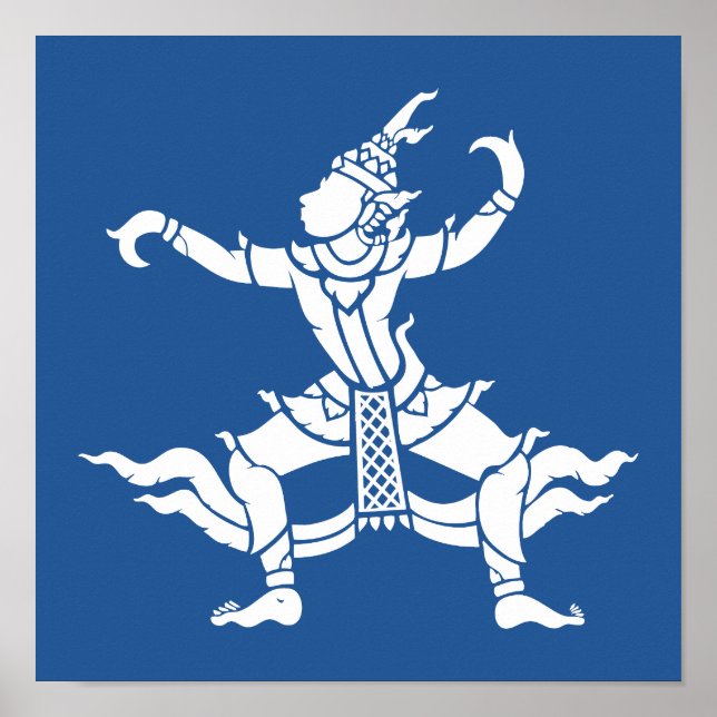 Affiches SIX Danseuse thaïlandaise ⚠ Thaïlande ⚠ (Devant)