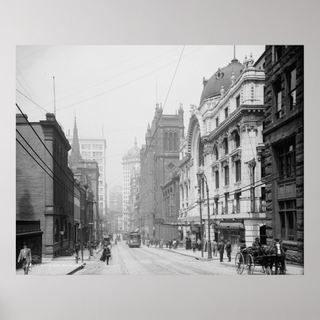 Affiches Sixième Avenue (Devant)