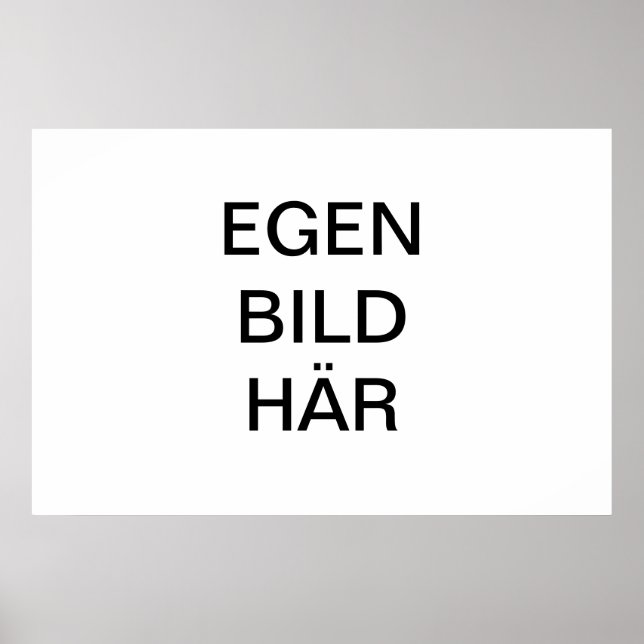 Affiches Skapa egen Affisch/Poster med egen bild och texte (Devant)