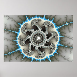Affiches Skelewheel - Art fractal