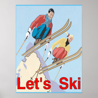 Affiches Ski