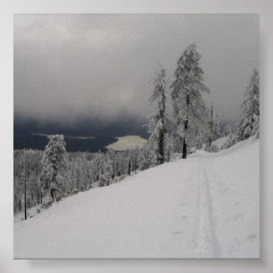 Affiches Ski @ Hull Mountain photo agrandissement