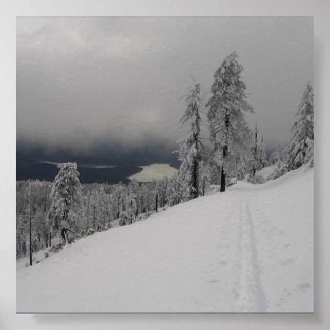 Affiches Ski @ Hull Mountain photo agrandissement (Devant)