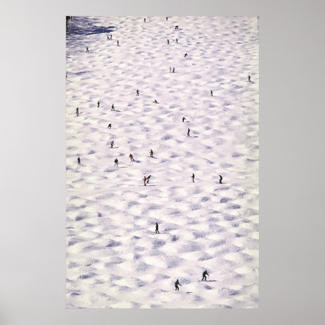 Affiches Ski Sur La Rente - (Devant)