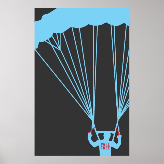 Affiches skydive suicide (Devant)