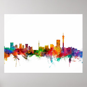 Affiches Skyline de Johannesbourg