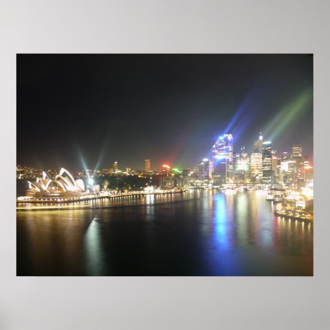 Affiches skyline de sydney (Devant)