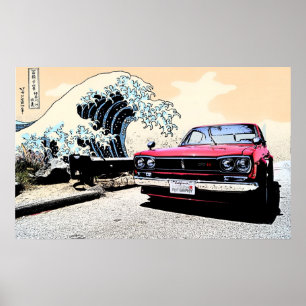 Affiches Skyline "The Great Hakosuka" sur PCH