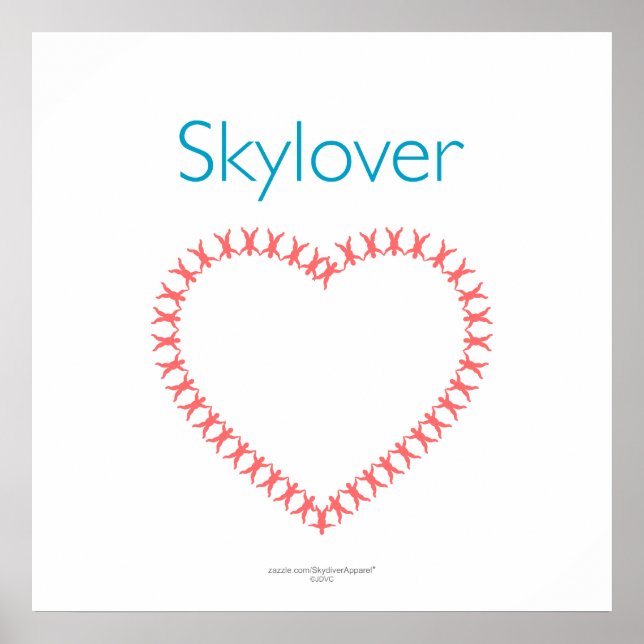 Affiches Skylover Relative Work Heart (Devant)