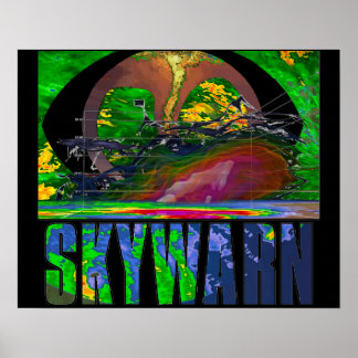 Affiches skywarn Storm Chasers