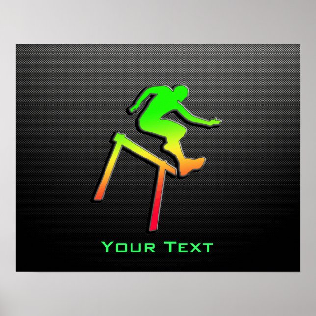 Affiches Sleek Hurdler (Devant)