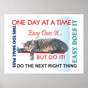 Affiches slogans de récupération