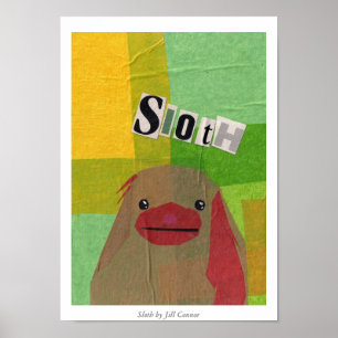Affiches Sloth par Jill Connor