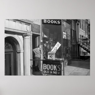 Affiches Slow Day in the Book Business, 1930s