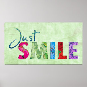Affiches Smile Happy Citation 01