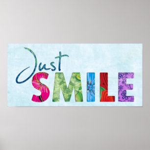 Affiches Smile Happy Citation 01