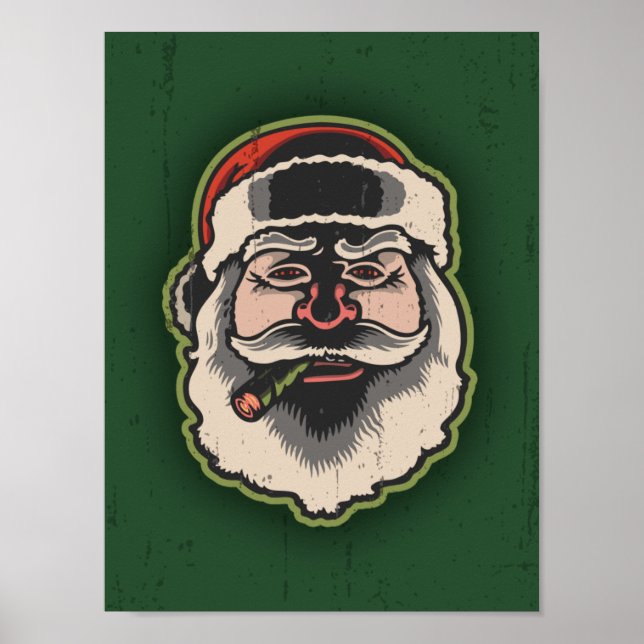 Affiches Smokin' Père Noël III (Devant)