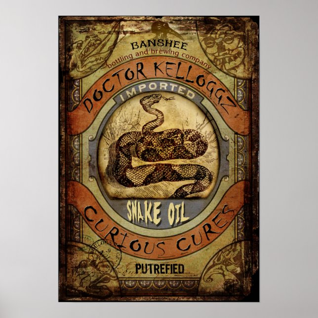 Affiches Snake Oil (Devant)