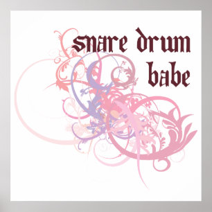 Affiches Snare Drum Babe
