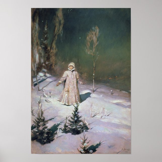 Affiches Snow Maiden, 1899 (Devant)