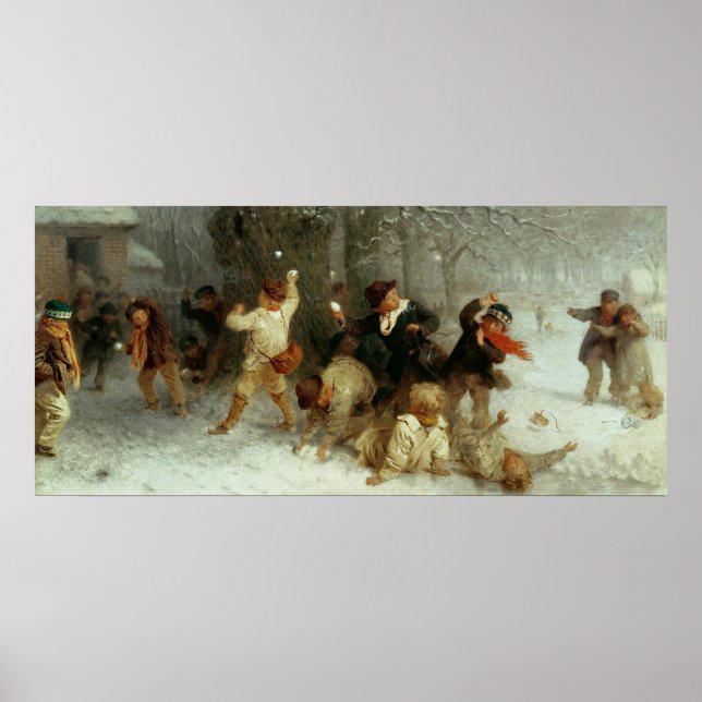 Affiches Snowballing, 1865 (Devant)