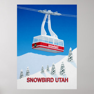 Affiches Snowbird Ski Resort Téléphérique
