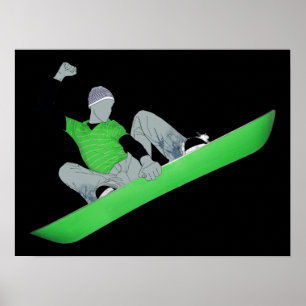 Affiches snowcore.