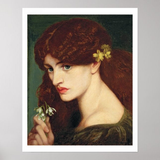 Affiches Snowdrops, 1873 (huile sur toile) (Devant)