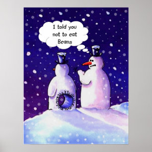 Affiches Snowmen Humor