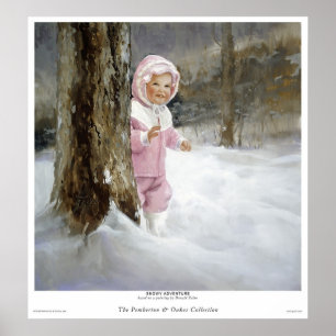 Affiches Snowy Adventure