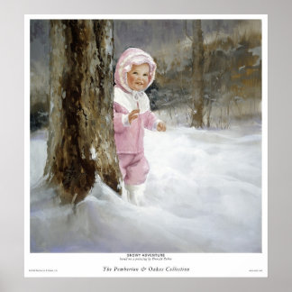 Affiches Snowy Adventure