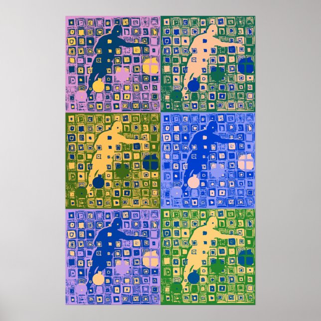 Affiches Soccer Collage Soccer Art 2014 futebol Football (Devant)