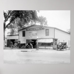Affiches Société automobile Hyattsville, 1920. Photo ancien